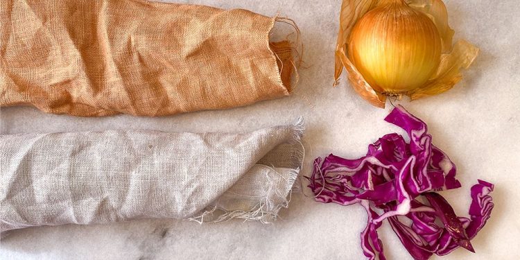 Cách nhuộm vải tự nhiên bằng các loại rau củ quả phổ biến