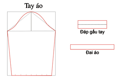 Thiết kế rập áo sơ mi nữ căn bản (Thân trước) | Thiết kế rập Toán Trần