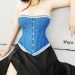 Sản phẩm corset hoàn thiện theo hướng dẫn may corset của Maya DIY được mặc trên người mẫu