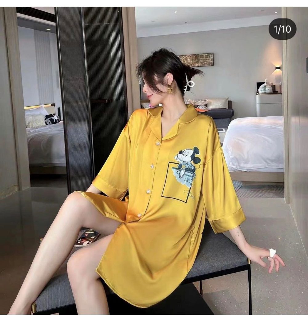 mẫu pijama trong khóa học của Maya DIY