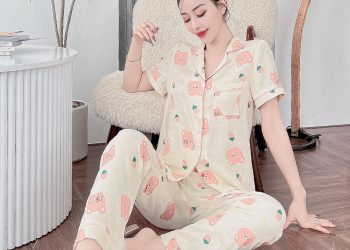 mẫu pijama trong khóa học của Maya DIY