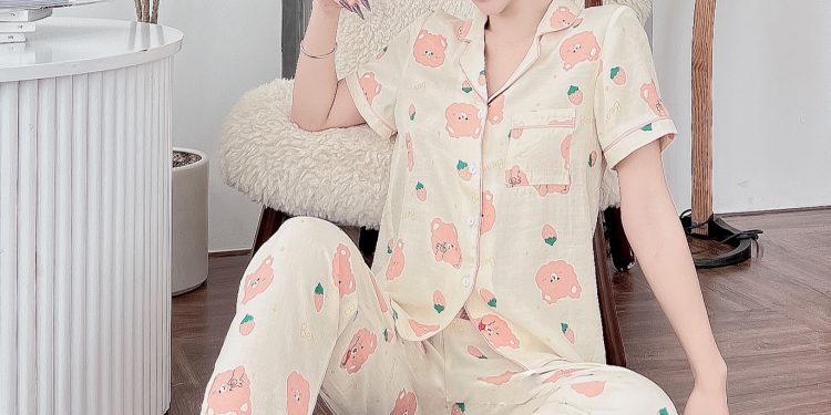 mẫu pijama trong khóa học của Maya DIY
